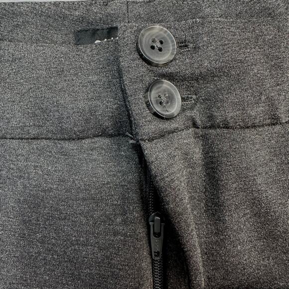 Studio by Torrid Trouser Slim Boot Pants SZ 16R Dark Charcoal Heather Ponte Knit - Picture 4 of 13